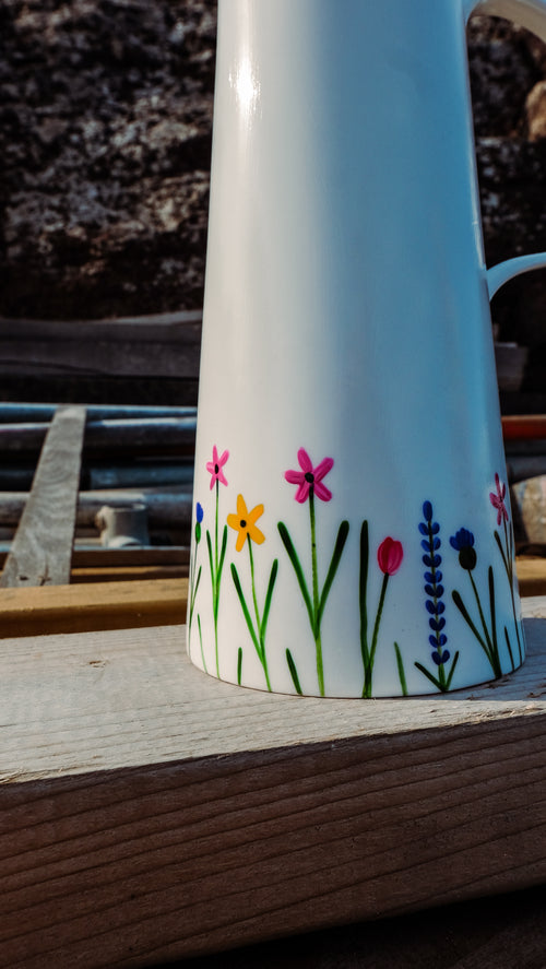 Flower Meadow Tall Jug