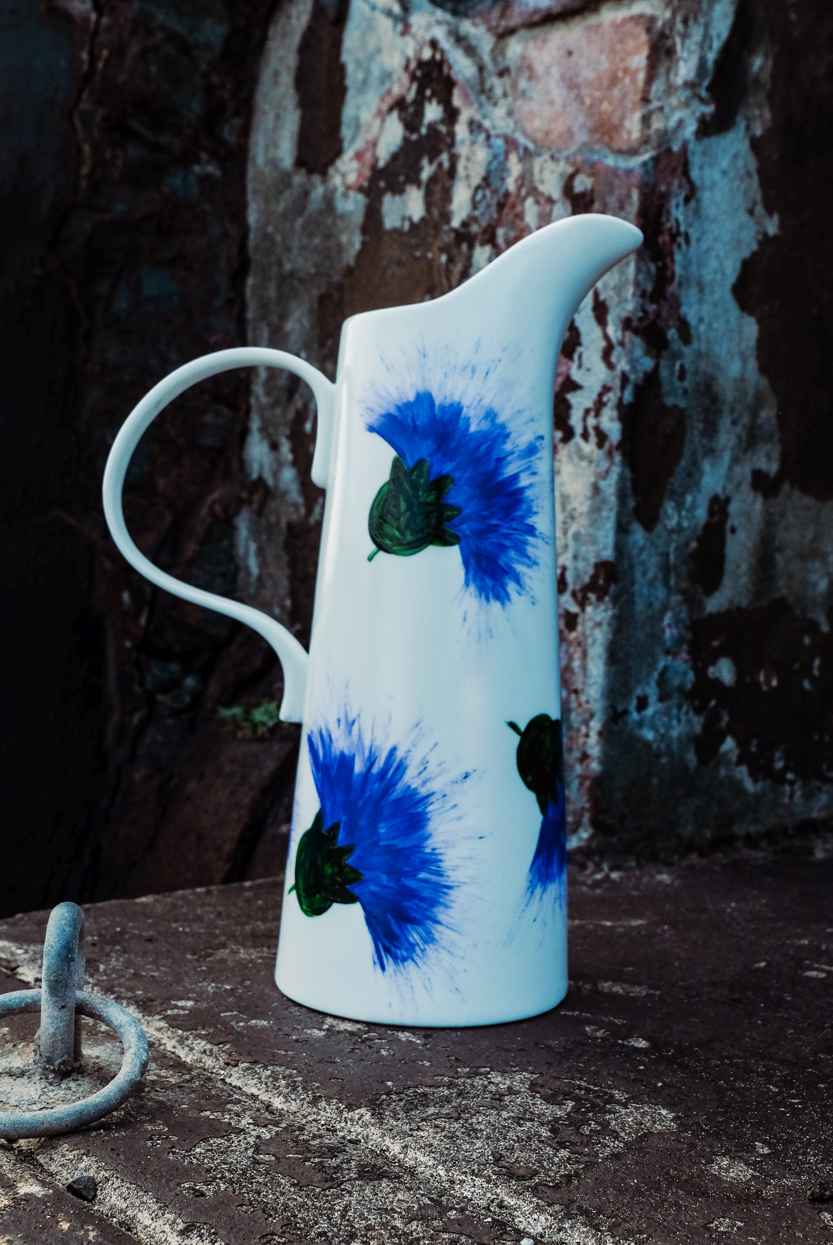 Scottish Thistle Tall Jug