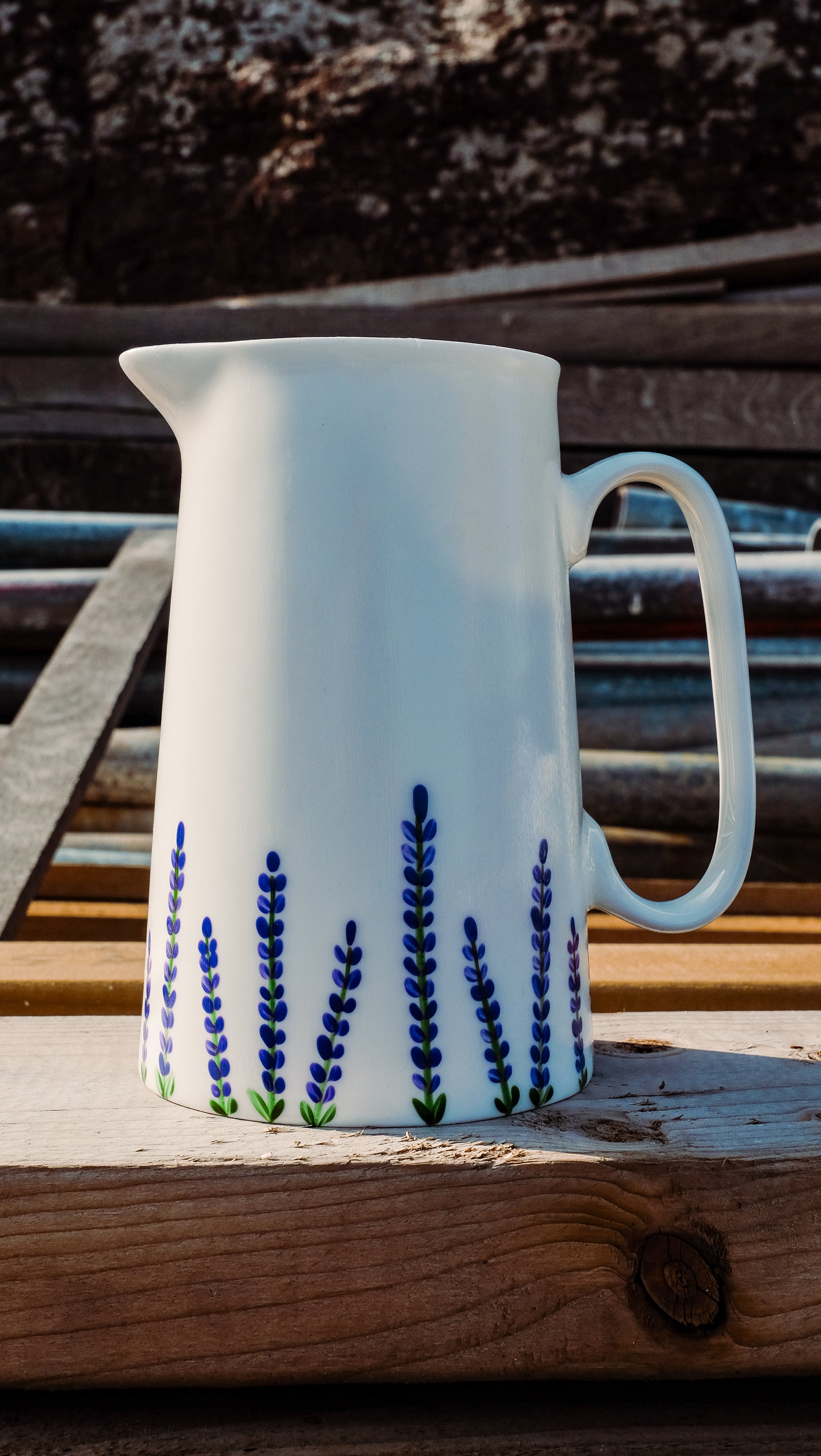 Lavender Medium Jug 2 Pint