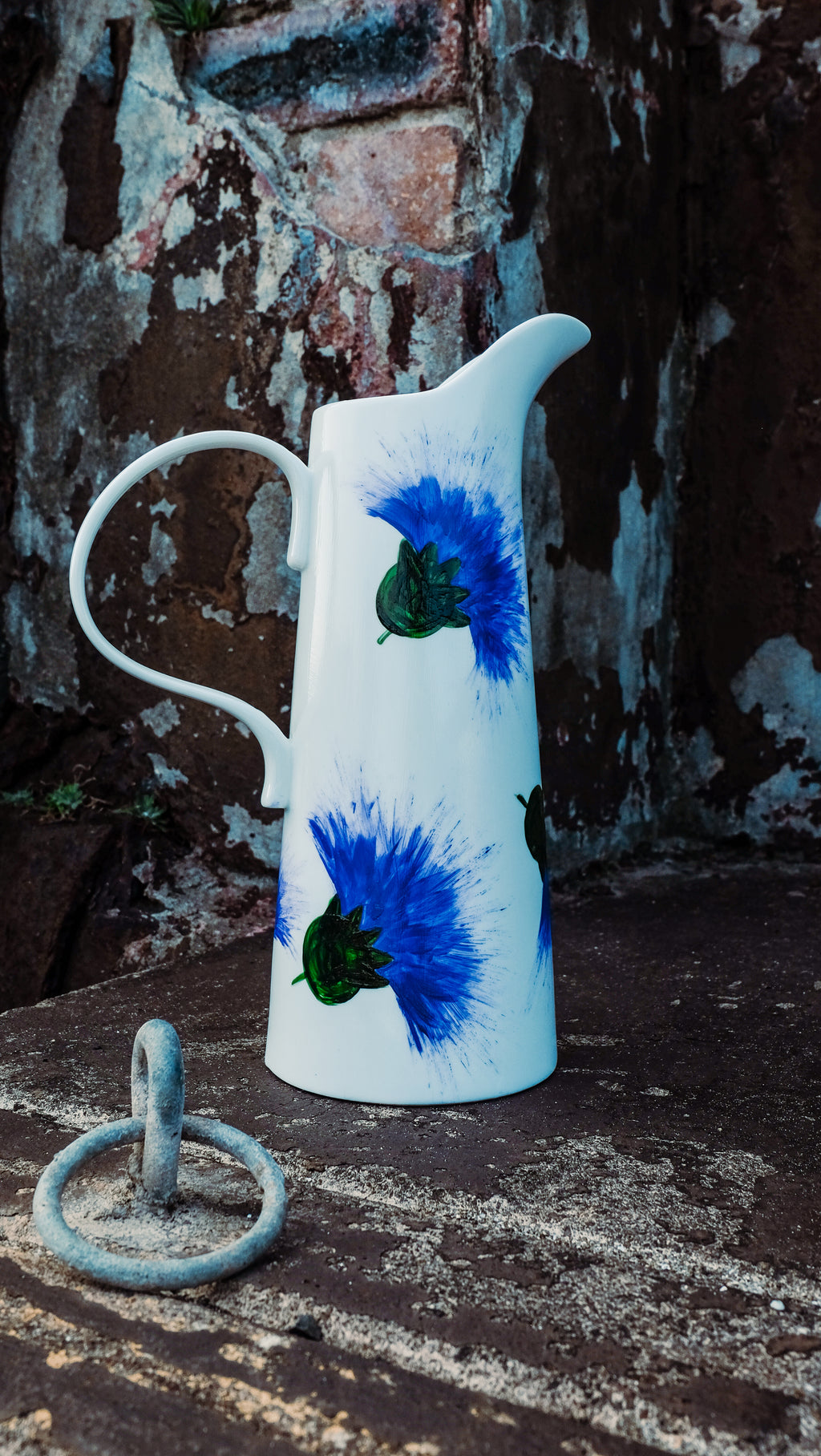 Scottish Thistle Tall Jug