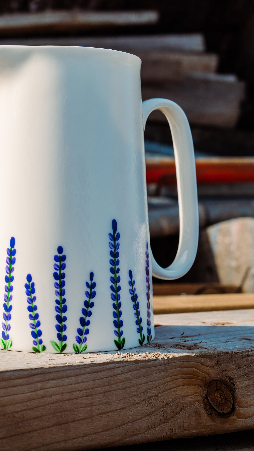 Lavender Medium Jug 2 Pint