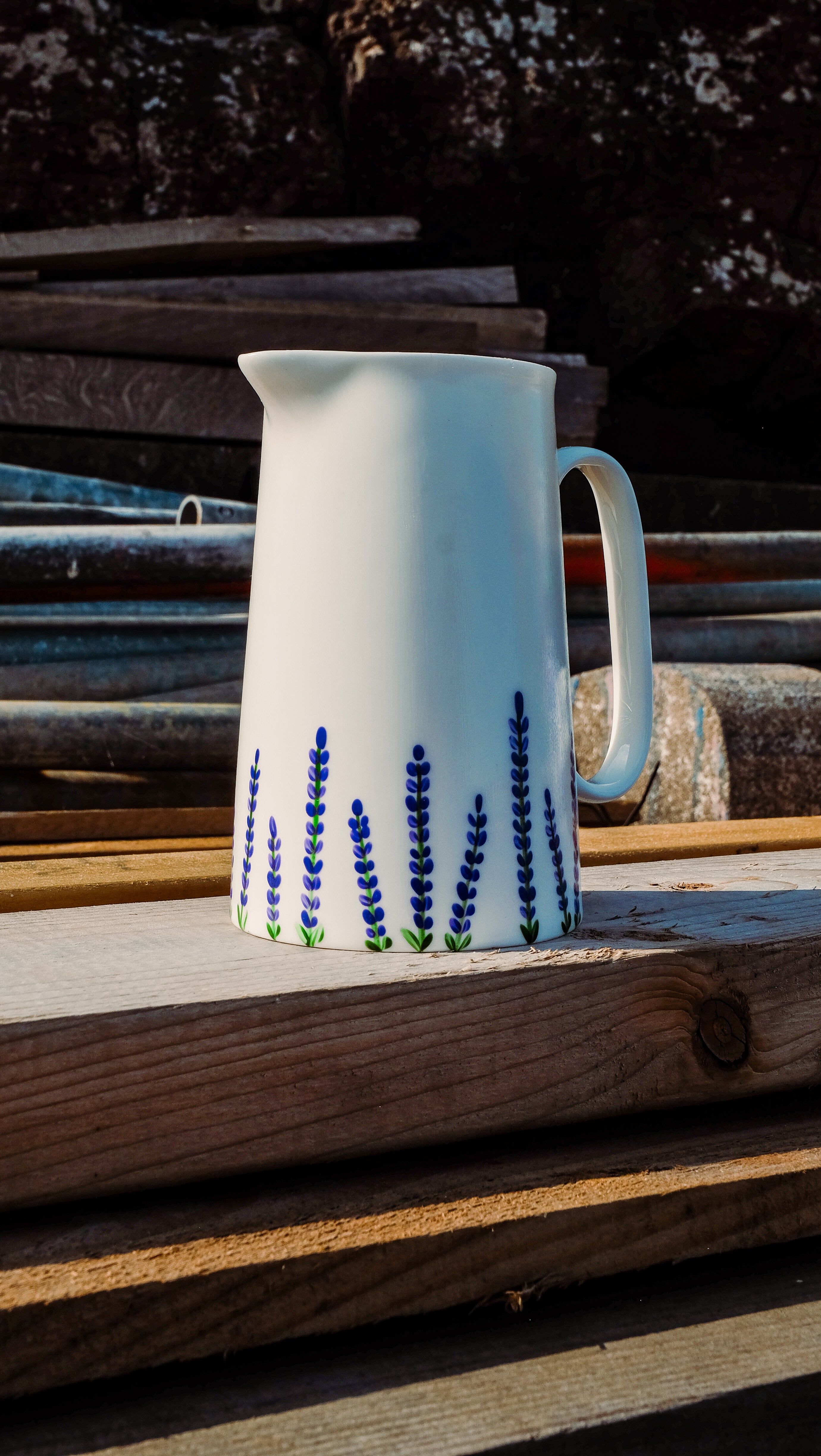 Lavender Medium Jug 2 Pint