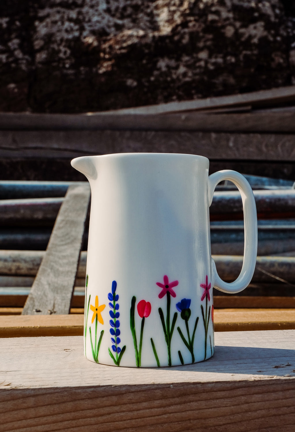 Flower Meadow Mini Jug 1/2 Pint