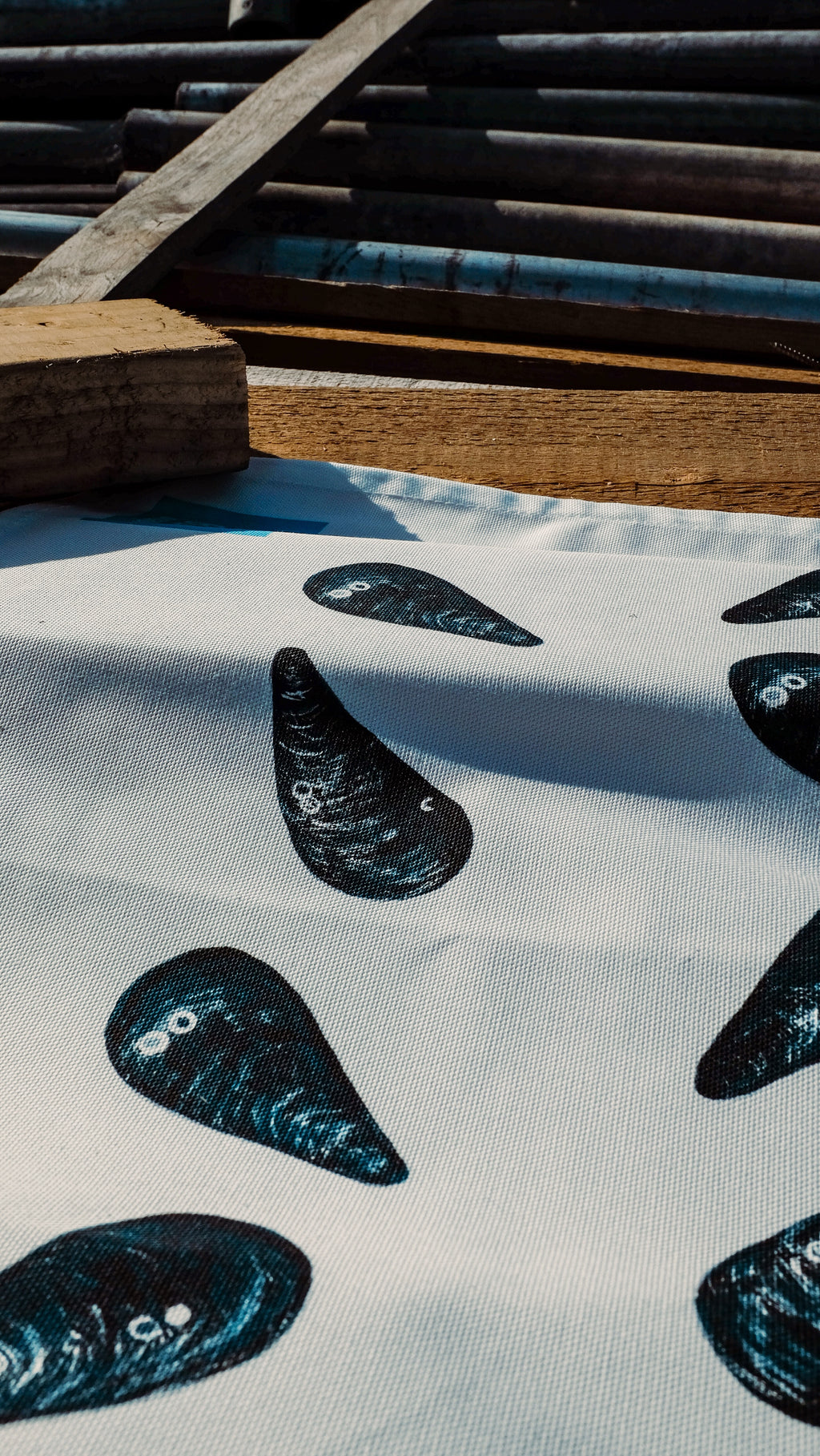 Mussels Tea Towel