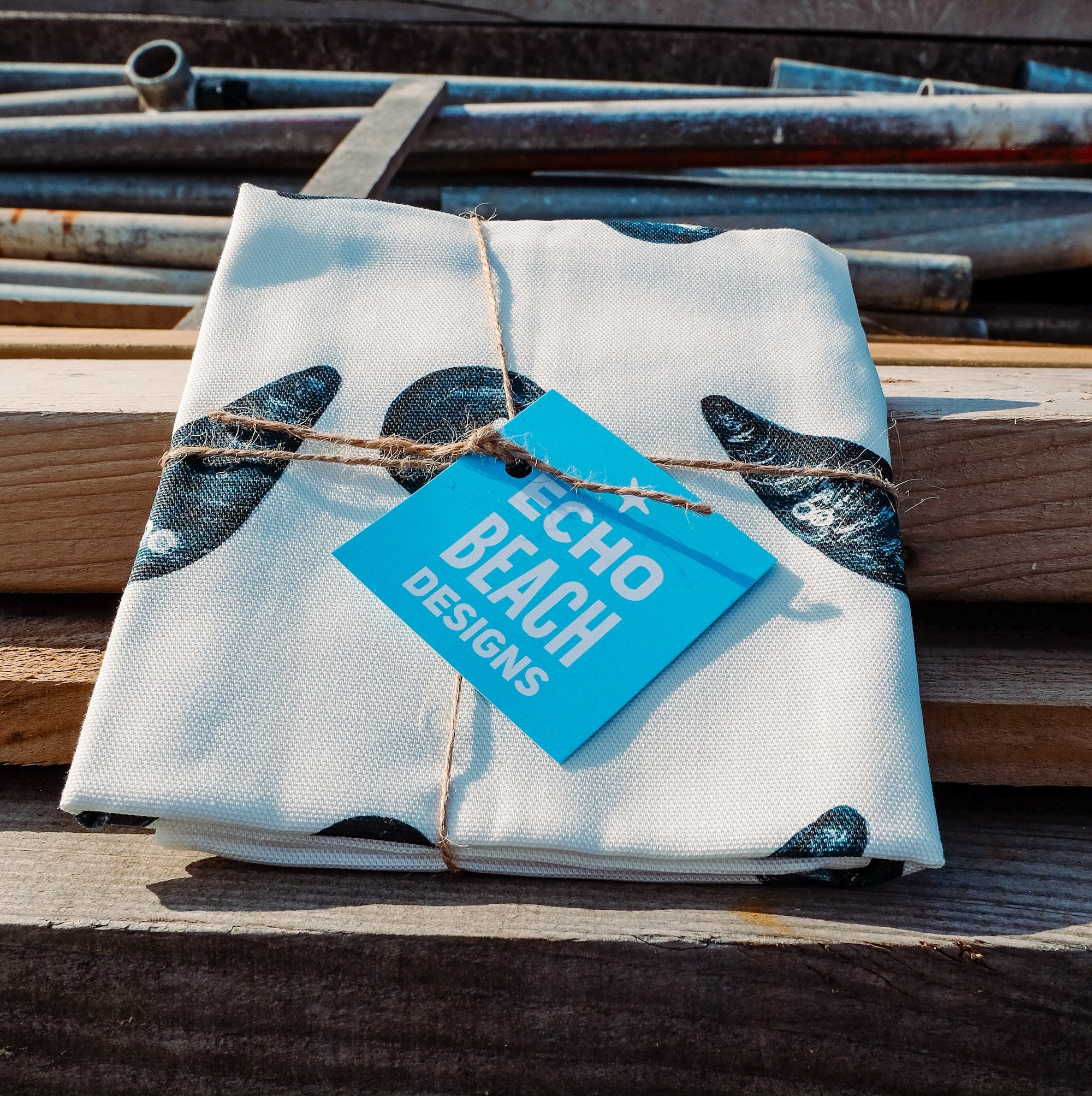 Mussels Tea Towel