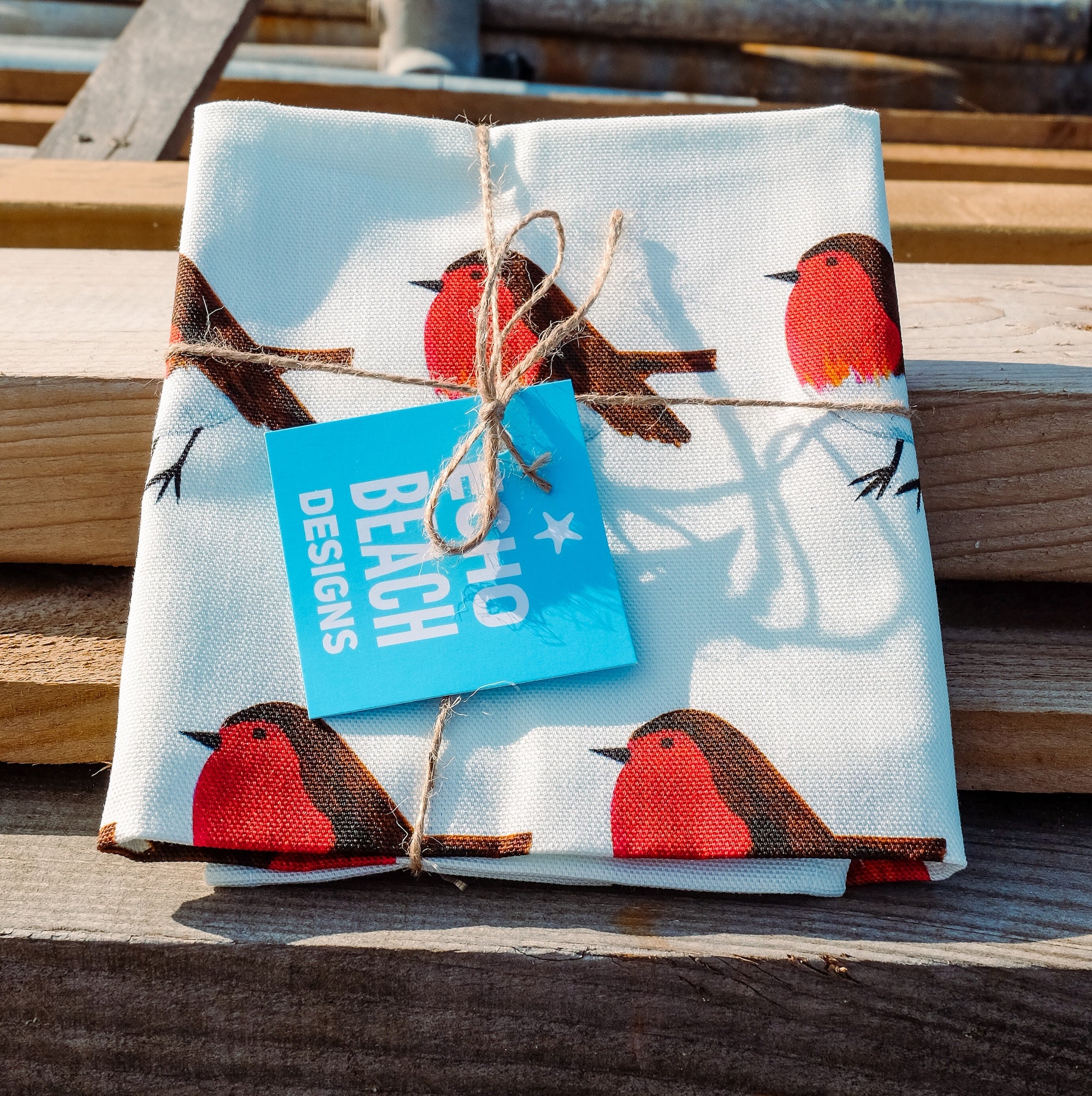 Robin Tea Towel