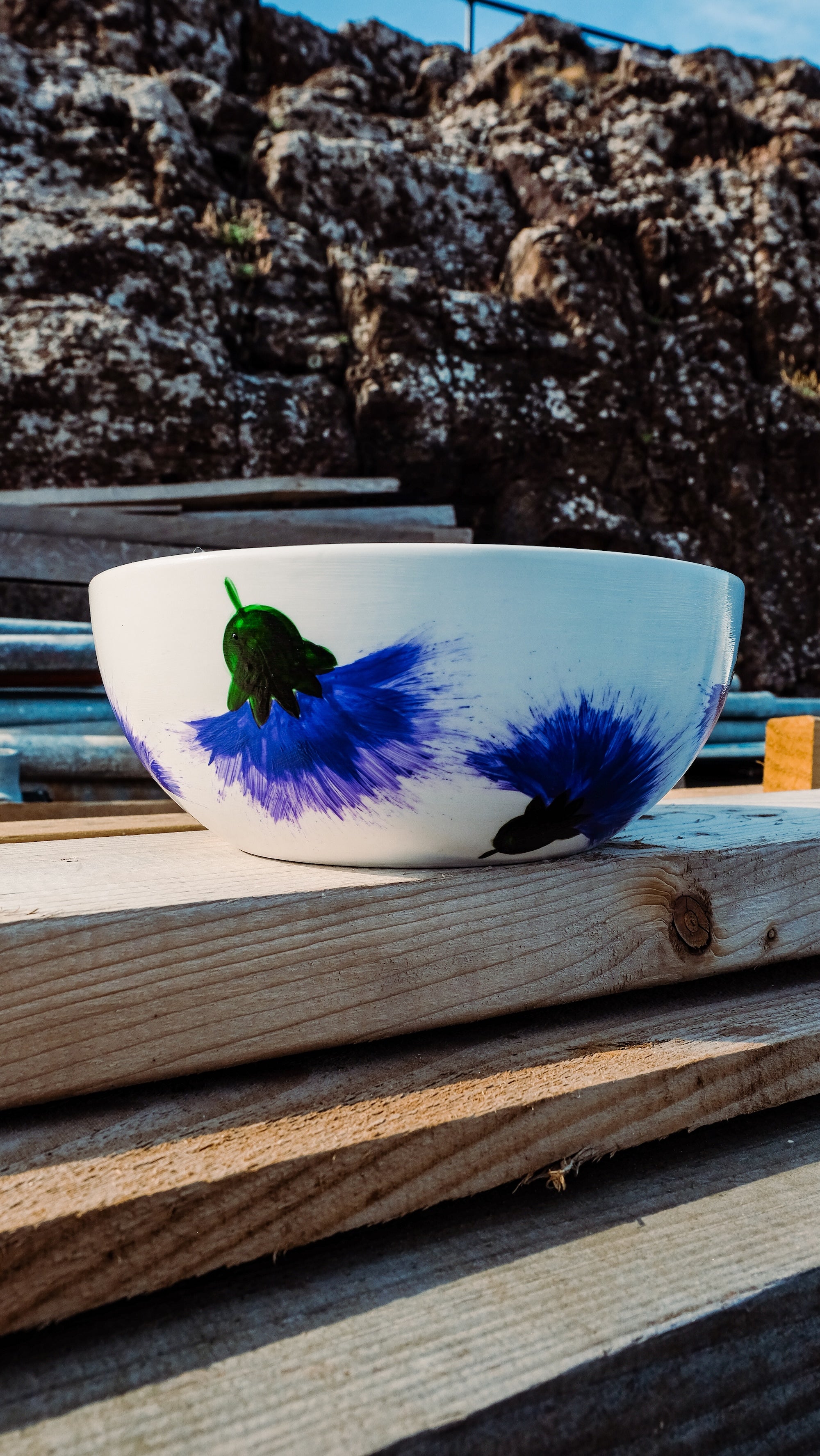 Scottish Thistle Medium Bowl