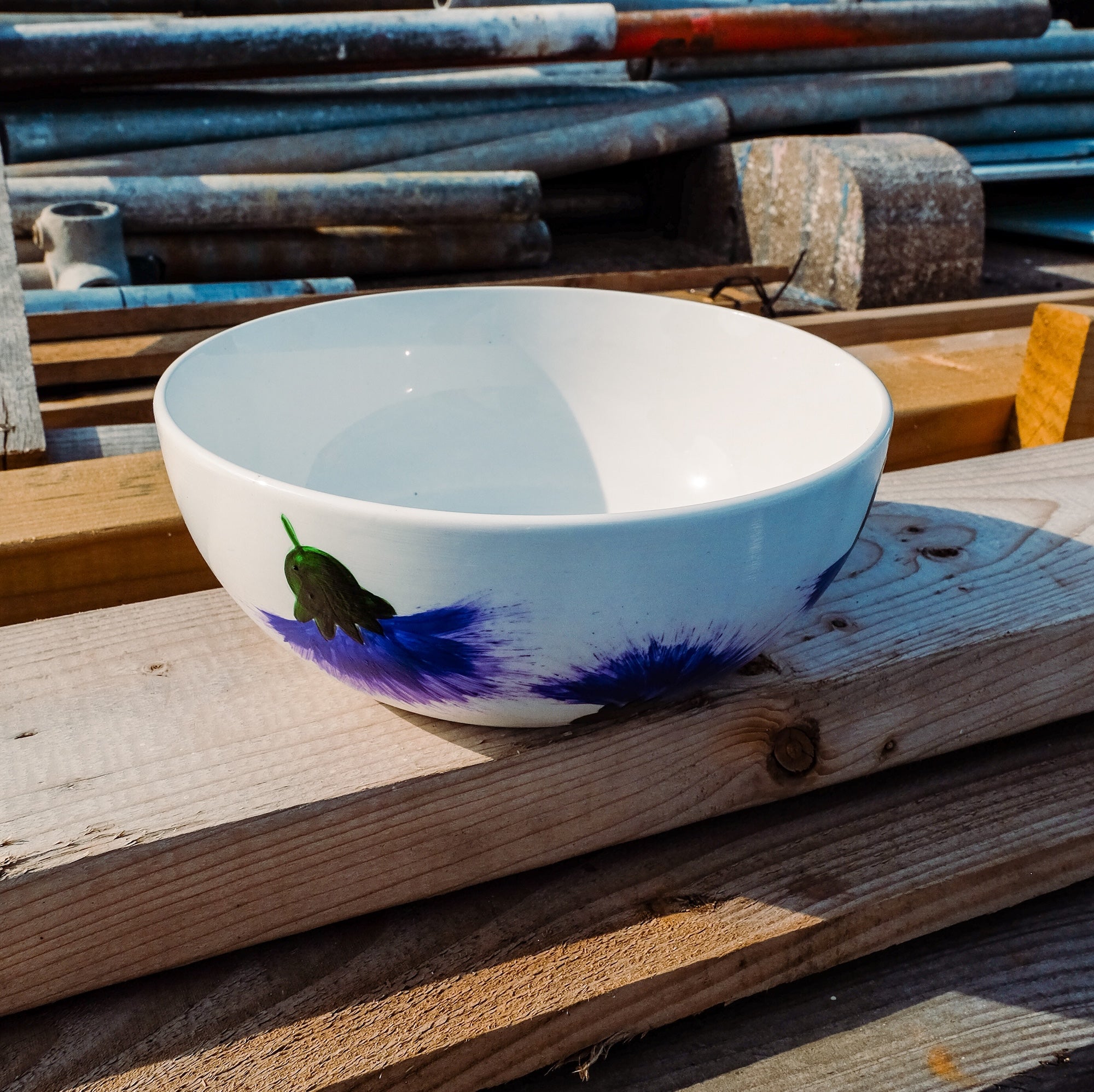 Scottish Thistle Medium Bowl