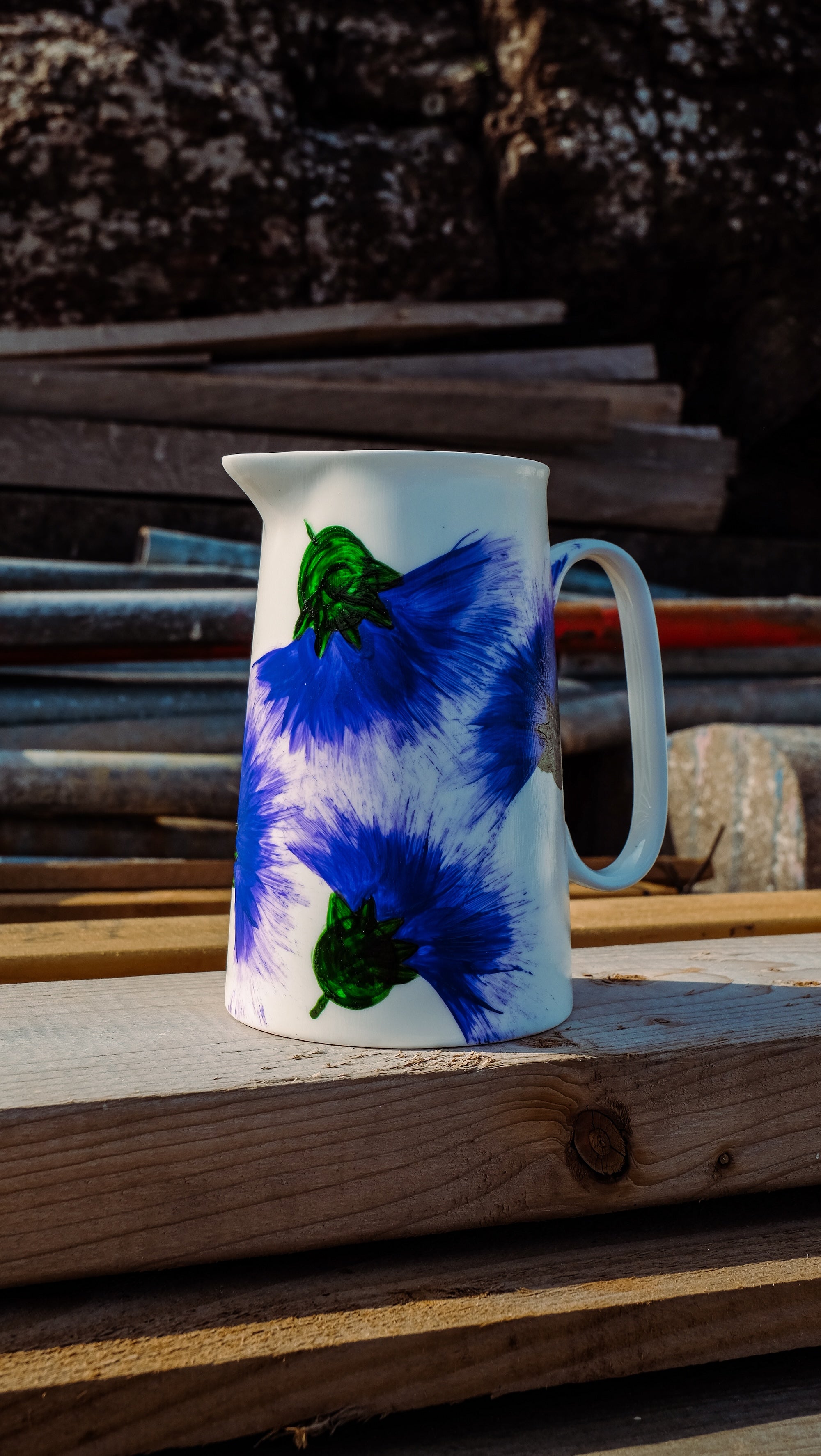 Scottish Thistle Medium Jug 2 Pint