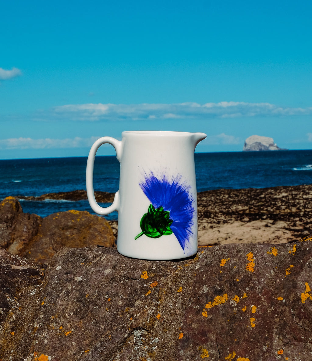 Scottish Thistle Mini Jug 1/2 Pint