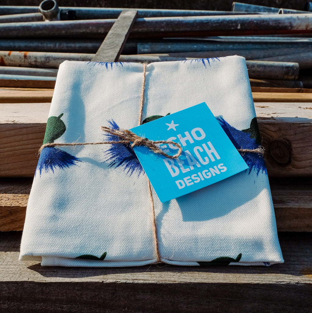 Scottish Thistle Tea Towel